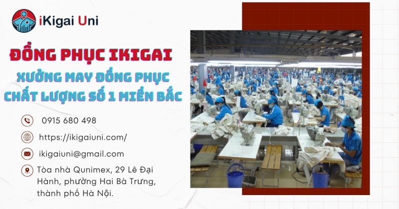 Áo kỹ thuật cao cấp, bền bỉ cho kỹ sư, kỹ thuật viên Đồng phục IKIGAI đồng hành cùng doanh nghiệp bạn trong từng thiết kế