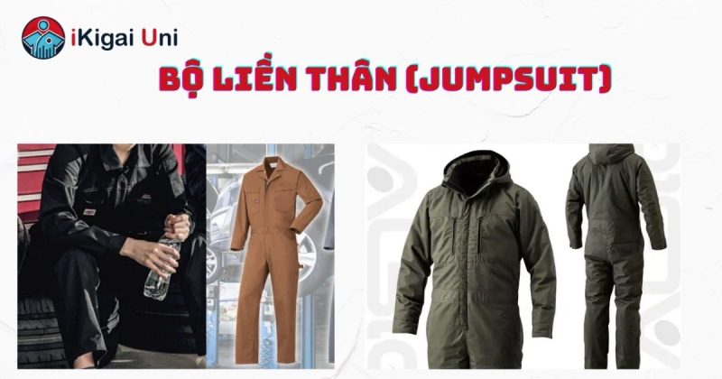 Bộ quần áo liền thân chuyên dụng cho công nhân vận hành máy