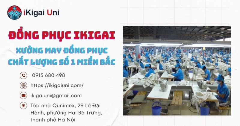 Áo polo đồng phục dài tay và tính năng nổi bật 2025 Ikigai – Địa chỉ nhận đặt áo polo đồng phục uy tín