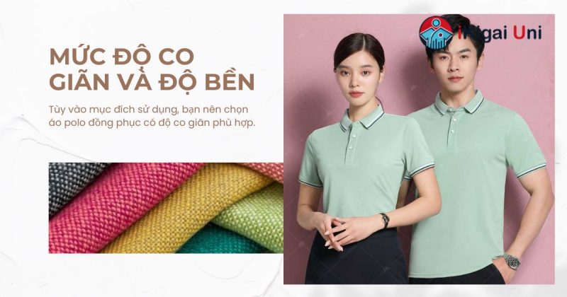 Vải áo polo đồng phục: Chất liệu phổ biến và cách chọn 2025 Khả năng co giãn và độ bền chắc của vải áo polo đồng phục
