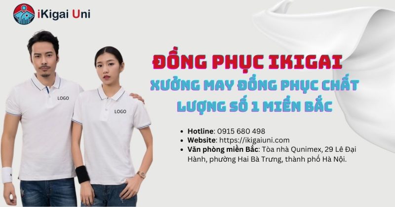 Đồng phục IKIGAI – Bền đẹp, chuẩn thiết kế, giá tận xưởng