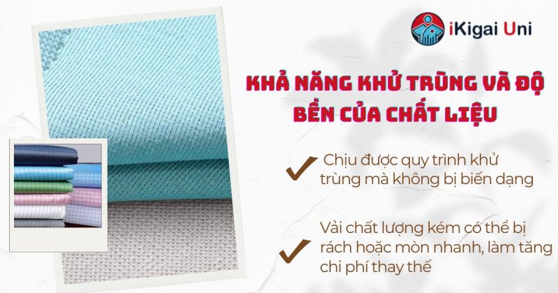Vải đồng phục phòng sạch – Bí quyết chọn chất liệu chuẩn Yếu tố quan trọng khi chọn vải may đồng phục phòng sạch
