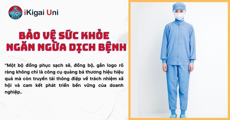 Đồng phục kháng khuẩn mnag đến nhiều lợi ích vượt trội