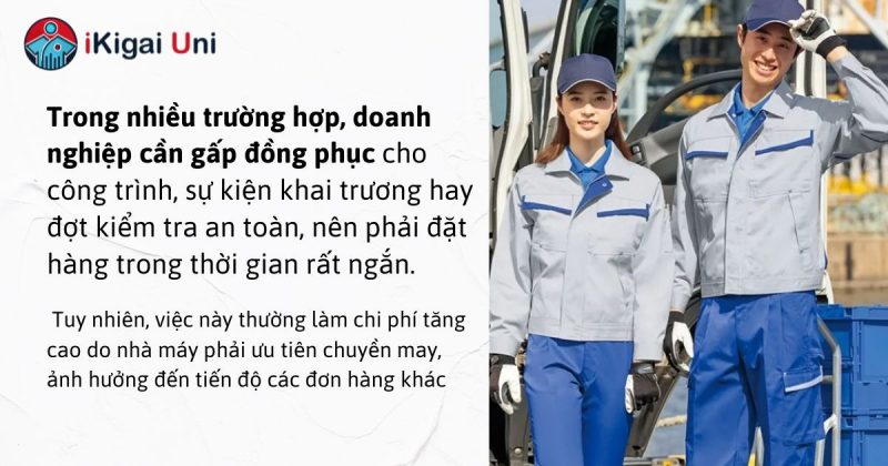 Giá may đồng phục bảo hộ lao động chất lượng cao, bền đẹp Đơn hàng gấp làm gia tăng giá may đồng phục bảo hộ lao động