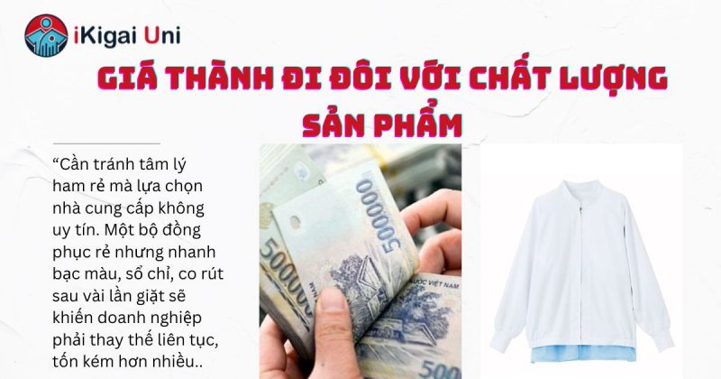 Giá cả hợp lý gắn liền cùng chất lượng đảm bảo
