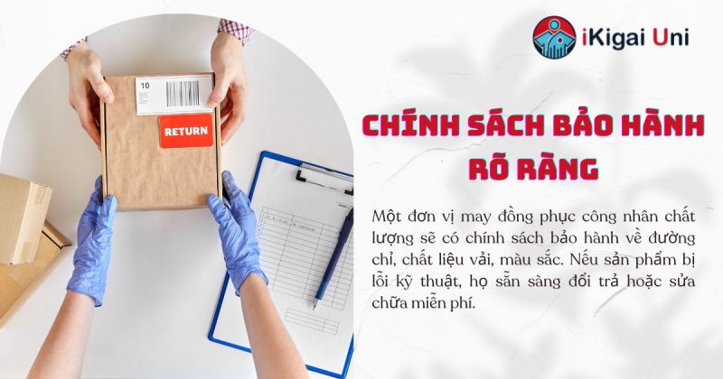 Đổi trả rõ ràng khi sản phẩm chưa đáp ứng đúng nhu cầu