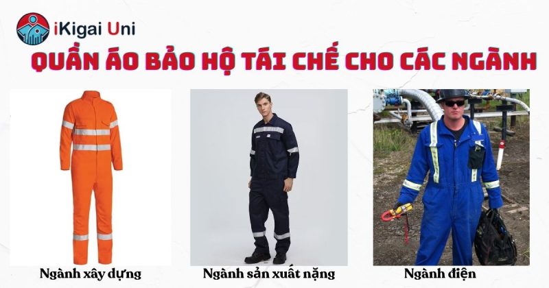 Quần áo bảo hộ thân thiện môi trường đạt chuẩn quốc tế Quần áo bảo hộ thân thiện môi trường cho các ngành