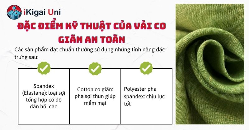 Quần áo bảo hộ thoáng khí cho mùa hè, co giãn linh hoạt Đặc trưng của vải co giãn